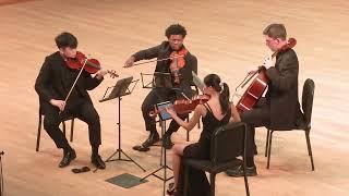 Beethoven Op. 74 III  Presto... IV. Allegretto... Duke Advanced Chamber Music; Larkspur Quartet