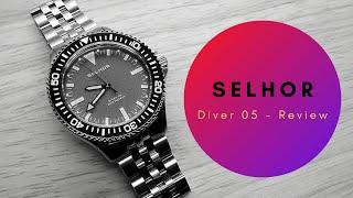 SELHOR Diver 05 - Wristwatch Review - Budget Friendly Diver ?