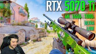 Counter-Strike 2 on RTX 5070 Ti: Max & Low Settings - Gameplay and Benchmarks