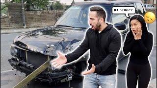 I Crashed My Fiancé's Brand New Car!!