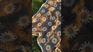 LEARNING CROCHET - PART 6 The Daisy Blanket #crochetforbeginners #crochet #crochetblanket