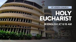 Daily Live Holy Eucharist | Holy Mass @ 6:15 am, Sat 19th Oct 2024, St Joseph Church, Mira Road