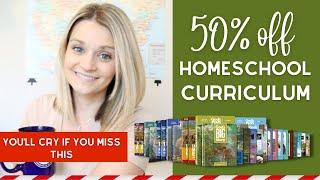 HALF OFF (50% OFF!!) HOMESCHOOL CURRICULUM! | Details Inside Generations Homeschool Curriculum Sale