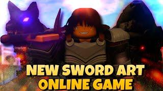 The NEW SWORD ART ONLINE Roblox Game In 2022... (Aincrad Online)