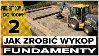 "Wykop pod fundamenty - nasza budowa domu zaczyna nabierać kształtu!"