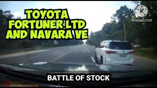 NAVARA VE IS TRYING TO CATCH UP THE SPEED OF FORTUNER LTD 4WD