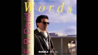 F.R. David - Words - 1982 - Pop - HQ - HD - Audio