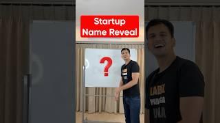 Revealing the name of our clean food startup!