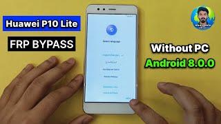 Huawei P10 Lite Frp Bypass | Without PC | WAS-LX1A Google Account Remove | Android 8.0.0