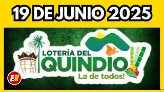 Resultado de la LOTERIA del QUINDIO del JUEVES 20 de junio de 2025  ULTIMO SORTEO
