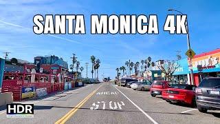 4K Santa Monica, California Drive