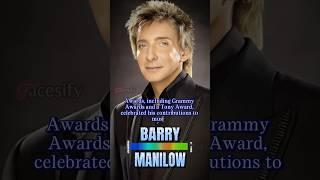 The Reigning King of Adult Contemporary Ballads | Facesify #barrymanilow #singer