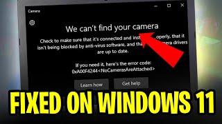 100% WORKING 2024 - We can't find your camera windows 11 error code 0xa00f4244