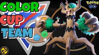 BEST TEAM FOR COLOR CUP IN POKEMON GO BATTLE LEAGUE 2025 NEW SEASON