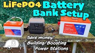 LiFePO4 Battery Bank - EASY Setup!  RV and Off-Grid Power Solutions