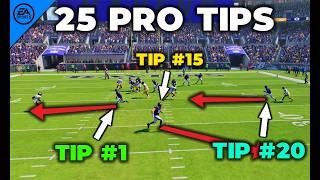 25 PRO Tips You NEED to Know in Madden 25 [NEW]