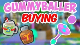 Buying The GUMMYBALLER | Roblox Bee Swarm Simulator