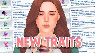 15+ NEW TRAITS for your sims! | Sims 4 Mod Review