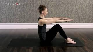 Half Roll Back Exercise - Pilates