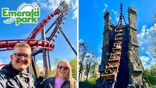 Emerald Park Vlog August 2024 - NEW Coasters & Themed Area!