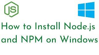 How to Install Node.js on Windows | Download Node.js on Windows | Check Node.js version on Windows