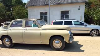 Pobeda 1950 year model. Cabrio