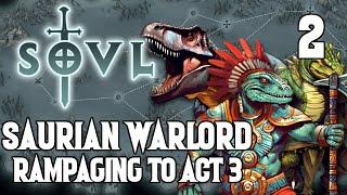 Munching on Hordes of Rats - Saurian Warlord #2 SOVL - Difficulty 7 - Warhammer Tabletop Roguelike