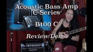 Acoustic B100C Bass Amp Review/Demo