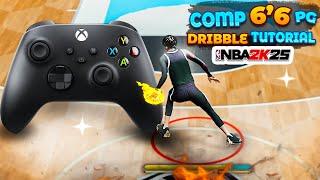 NBA 2K25 - 6'6 Point Guard COMP Dribble TUTORIAL | ADVANCED & BEGINNER | EVERY Combo!