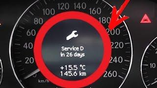 Service Intervalle zurücksetzen Mercedes Benz E-Klasse W211/Service Data Reset Mercedes W211, W219