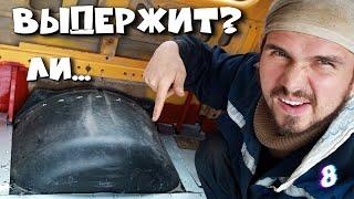 Замена пола на Газели, Ремонт арок | ГАЗЕЛЬ Под АВТОДОМ своими руками VANLIFE 8