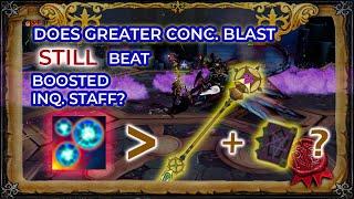 Does G. Concentrated Blast STILL Beat the Boosted Inquisitor Staff? [RS3]