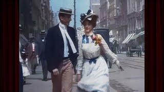 New York c.1899: Restored To Life in Amazing Footage