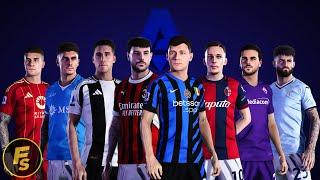 Serie A TIM Official Kits 2024-25 - PES 2021 & FL24