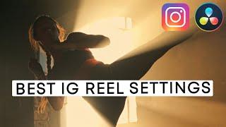 Instagram Reel Export Settings for DaVinci Resolve | Upload High-Quality Videos