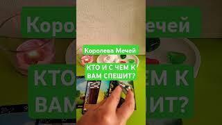 Королева Мечей  КТО И С ЧЕМ К ВАМ СПЕШИТ? #таролюбовь  #гадание #кинезиология #таро #тароонлайн