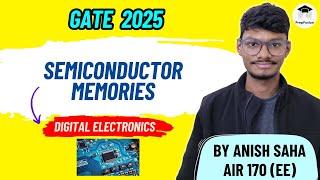 Semiconductor Memories || Digital Electronics || GATE || PrepFusion