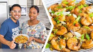 How To Make Trini Pepper Shrimp | Foodie Nation