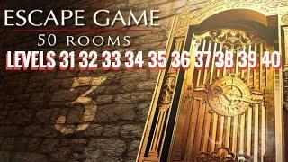 Escape game: 50 rooms 3 Level (31 - 40) Walkthrough