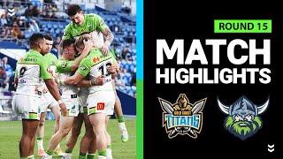 Titans v Raiders | Round 15 2020 | Telstra Premiership | NRL