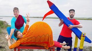 Top New Comedy Video Amazing Funny Video 2025  Try To Not Laugh Funny Video Episode 331 By Busy Fu