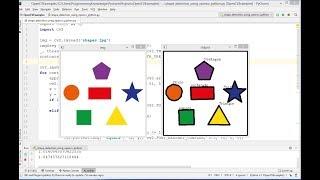 OpenCV Python Tutorial For Beginners 25 - Detect Simple Geometric Shapes using OpenCV in Python