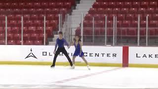 Ella Ales/Daniel Tsarik 2019 Lake Placid Ice Dance Championships FD