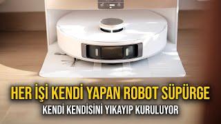 Her işi kendi yapan yeni nesil robot süpürge | Kendi kendisini yıkayıp kurutuyor