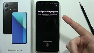 How to Set Up Fingerprint on Redmi Note 13?