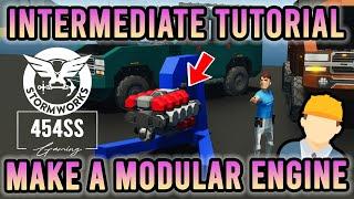 Modular Engine and ECU Microcontroller Tutorial in Stormworks (Engineer Explains)