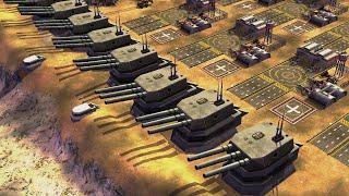 General Ironside vs 7 China BOSS - Command & Conquer Generals Apocalyptic