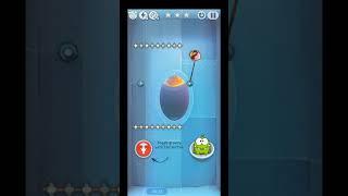 cut the rope season 2 cosmic box level 1 walkthrough solution