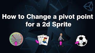 How to change a pivot point for a 2d sprite Unity Tutorial