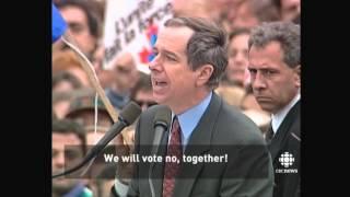 A look back at the 1995 Quebec Referendum in 60 seconds